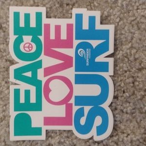 Surfrider sticker for the ladies 4 sale
